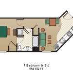Junior Floor Plan 150x150 ARIZONA   Cibola Vista Resort & Spa Phoenix Peoria